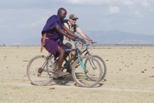 Biking con guida Masai