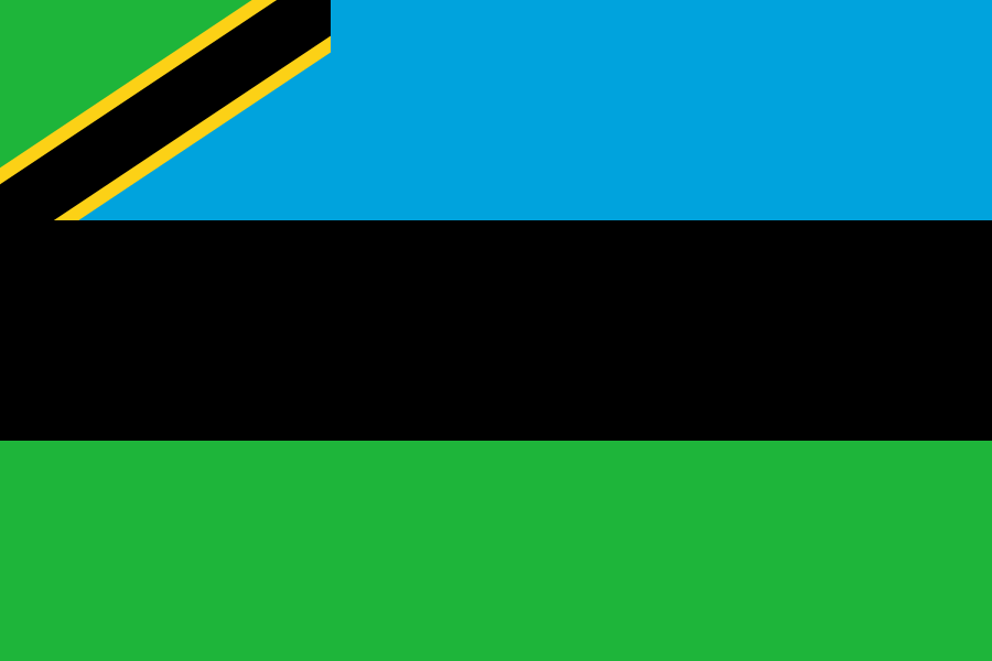 Tanzanian Flag, Tanzania Safari